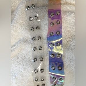 Two See-Through Belts